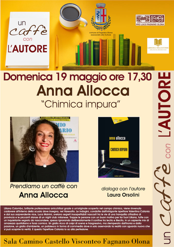 Chimica Impura Il Nuovo Libro Di Anna Alloca Pro Loco Fagnano Olona APS