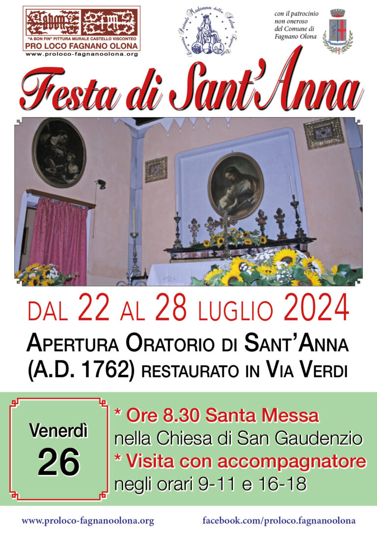 Festa di Sant’Anna 2024