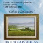 Mostra “Colori e Sensazioni” di Bruno Argiolas