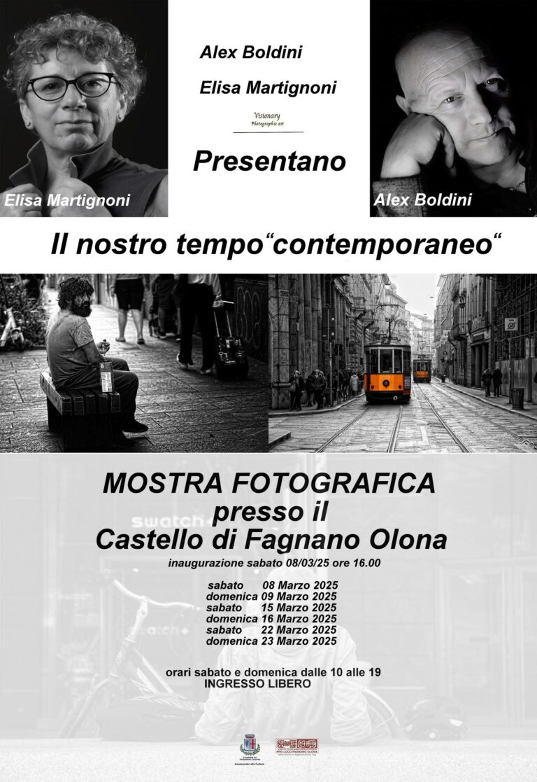 Mostra fotografica: Il nostro tempo “contemporaneo”